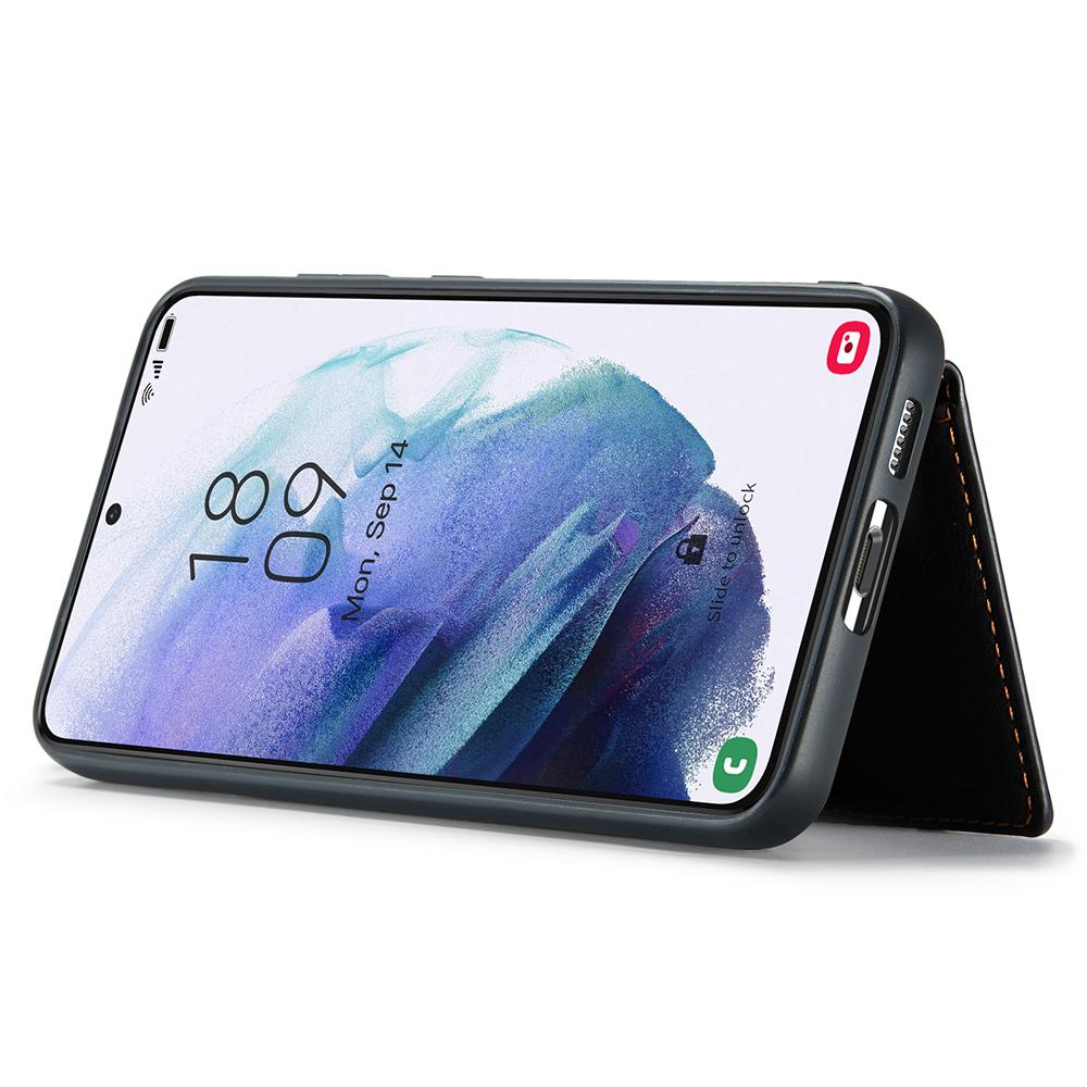 For Samsung Galaxy S23 Case Leather Back Cover with Detachable Card Holder Pocket