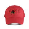 Artistic Red Blue Rose Home Decor Baseball Cap Fashion Unisex Sunhat Womens Outdoor Sports Snapback Cap