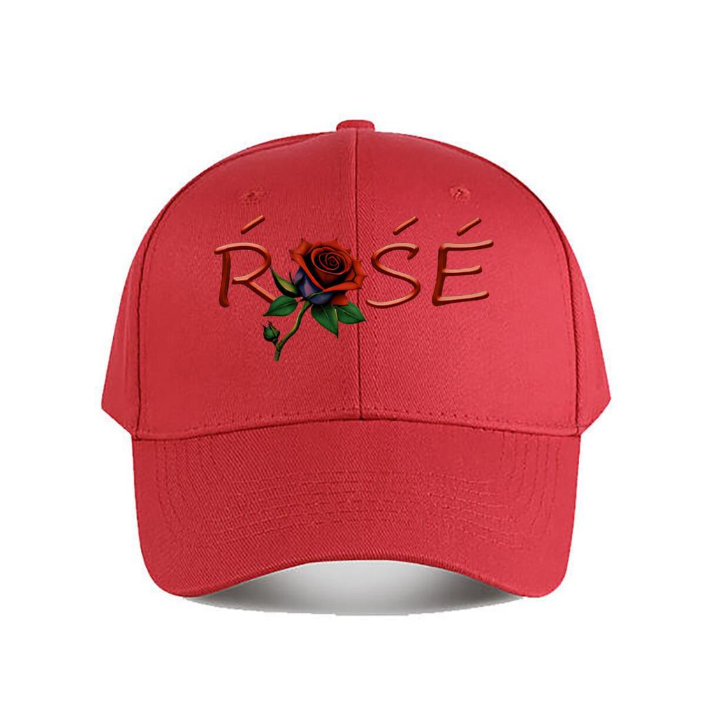 Artistic Red Blue Rose Home Decor Baseball Cap Fashion Unisex Sunhat Womens Outdoor Sports Snapback Cap