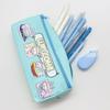 Pencil Case for Primary School Students Double-layer Large-capacity Stationery Box Cartoon High-value Niche Pencil Case