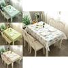 Waterproof Peva Tablecloth With Fresh And Beautiful Plaid Pattern**