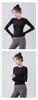 Women's Autumn/Winter Long Sleeve Round Neck Yoga & Fitness Top