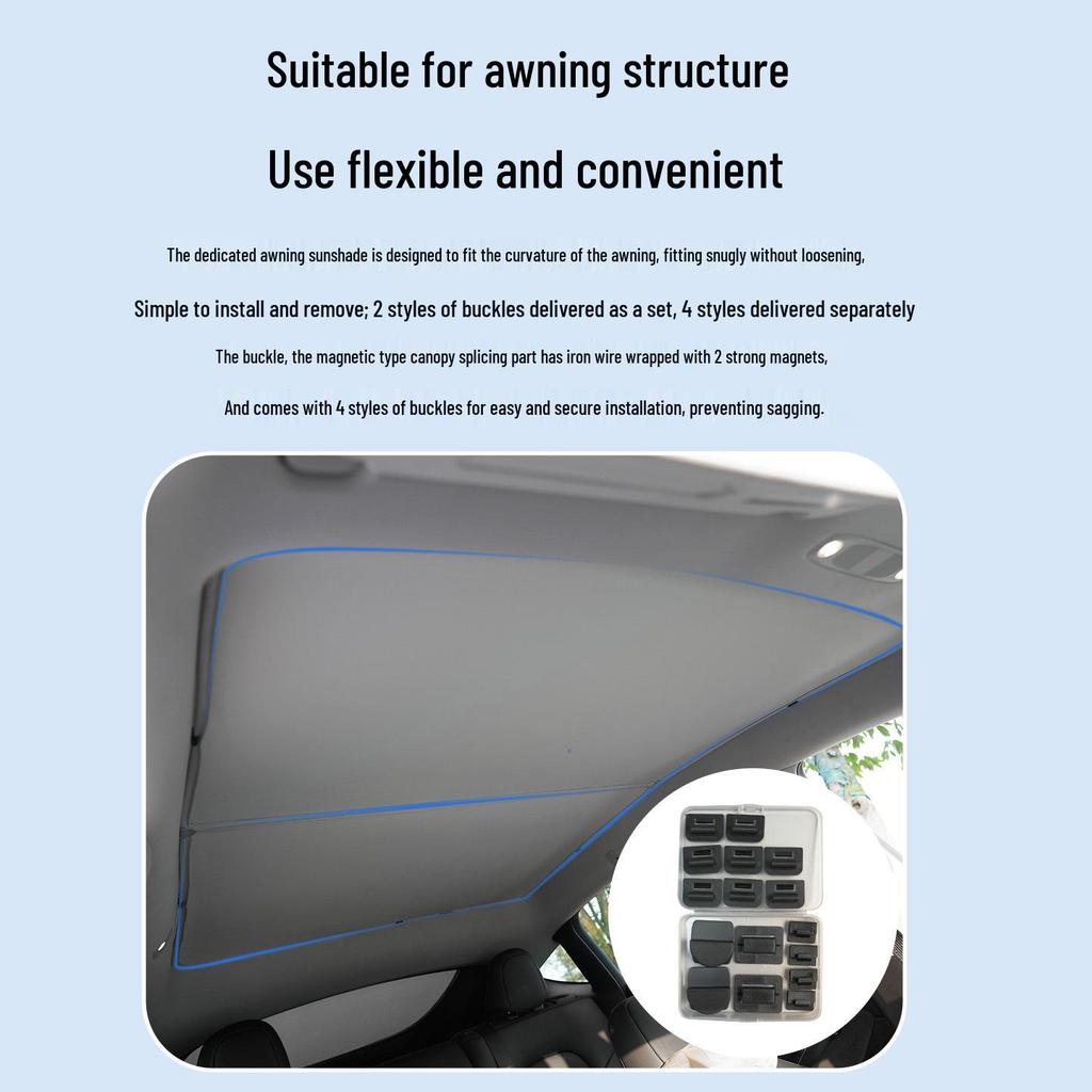 Xiaomi Graphene Car Sun Shade - Interior Roof Sun Protection Blocker