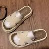 Women's Platform One-Strap Thick-Soled Sandals - 2025 Summer Non-Slip Beach Wear