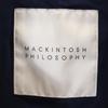 MACKINTOSH PHILOSOPHY Jacket 36 Navy Stainless Collar Coat Men's Used