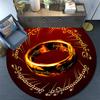 Cartoon Print Round Area Rug,Carpet Rug for Living Room Bedroom Sofa Playroom Decor,Non-slip Floor Mat
