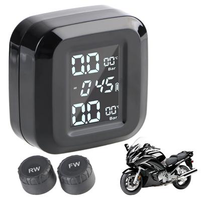Universal Auto Security Alarm Wireless TPMS External Sensors Tire Pressure Sensor Monitor System Motorcycle USB Charge High Precision