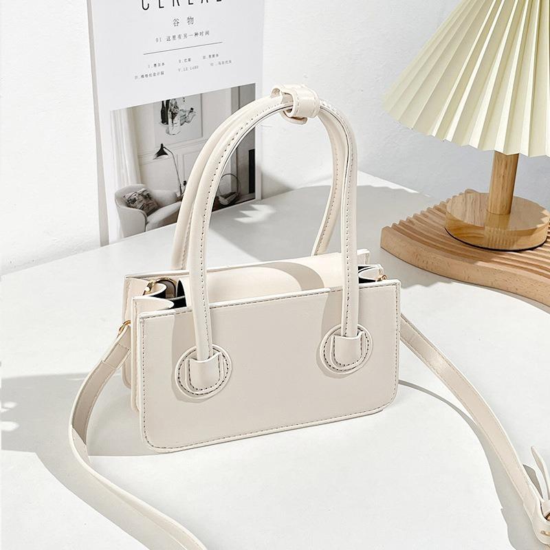 Kleine quadratische Tasche neue trendige Herbst- und Winter- vielseitige kleine Tasche Schulter-Umhängetasche Pendler-Nische Achsel-Damentasche