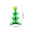 24 Inch Inflatable Christmas Tree Waterproof PVC Inflatable Christmas Tree Toy Decoration For Party Photography Gathering Garden