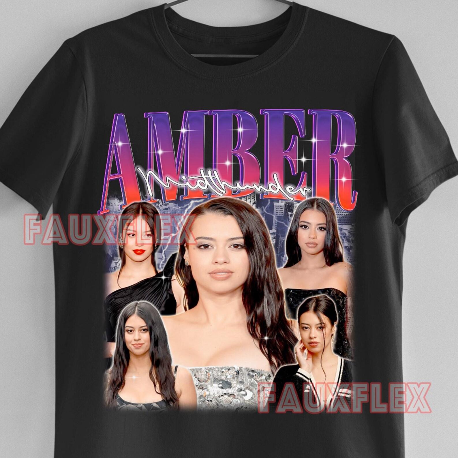 AMBER MIDTHUNDER Shirt, Amber Midthunder Retro T-Shirt, Amber Midthunder Vintage Fan Tees, Amber Midthunder Merch Gift, Midthunder Kids Tee M
