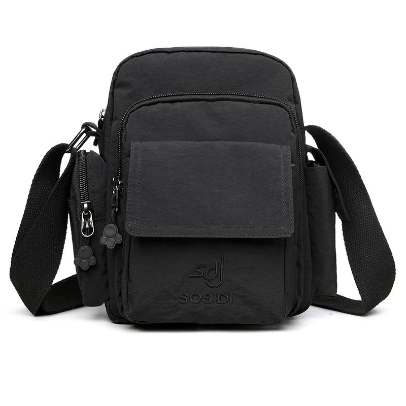 

Nylon Cloth Casual Outdoor Shoulder Bag Camera Bag чёрный