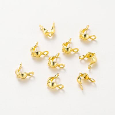 14k Gold-Filled Wrap Clasp & Ear Wire Connector for DIY Jewelry