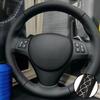 Hand Stitched Black Artificial Leather M Sport M3 E90 E91 E92 E87 E81 E82 E88 X1 E84 Steering Wheel Cover For BMW E93