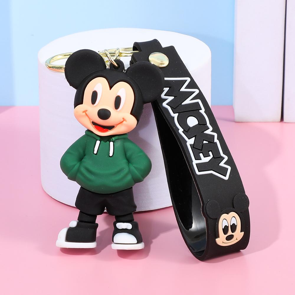 Mickey and Minnie series cute cartoon keychains, various styles of handsome keychains, durable keychains, inspired