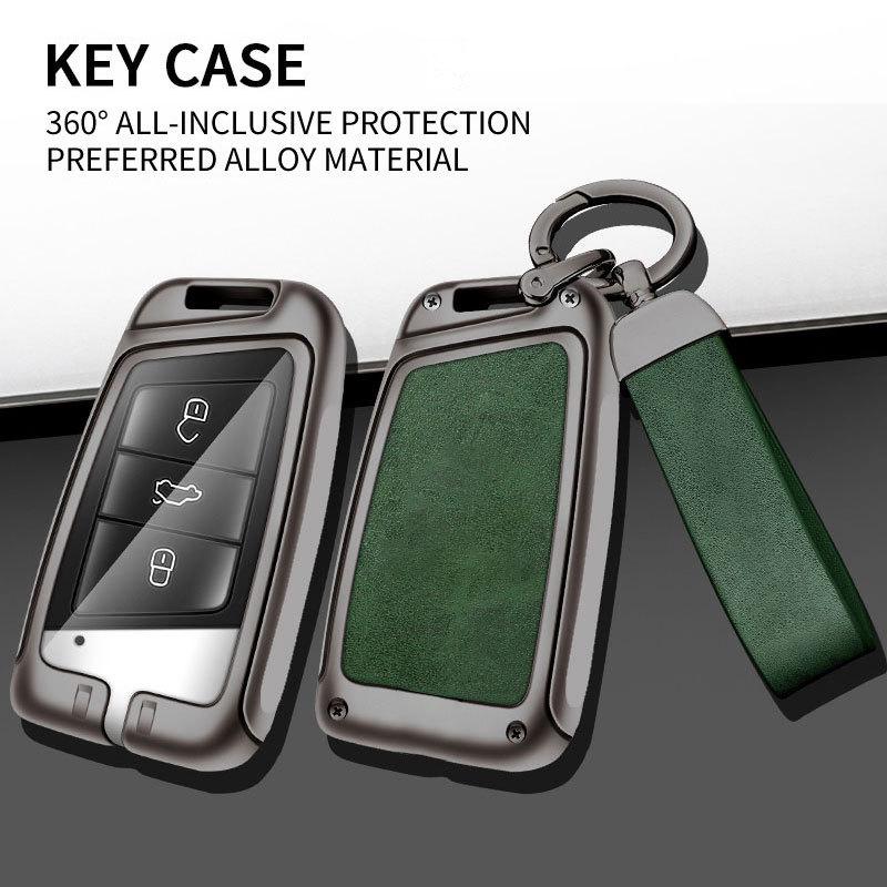Volkswagen Tayron Key Case (Models 19-26) - Ultra-thin Transparent 300/330 Full Coverage Buckle