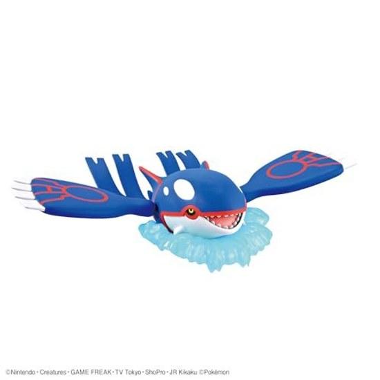 BANDAI SPIRITS Pokemon Plamo Collection 62 Select Series Kyogre Pre-colored Plastic Model