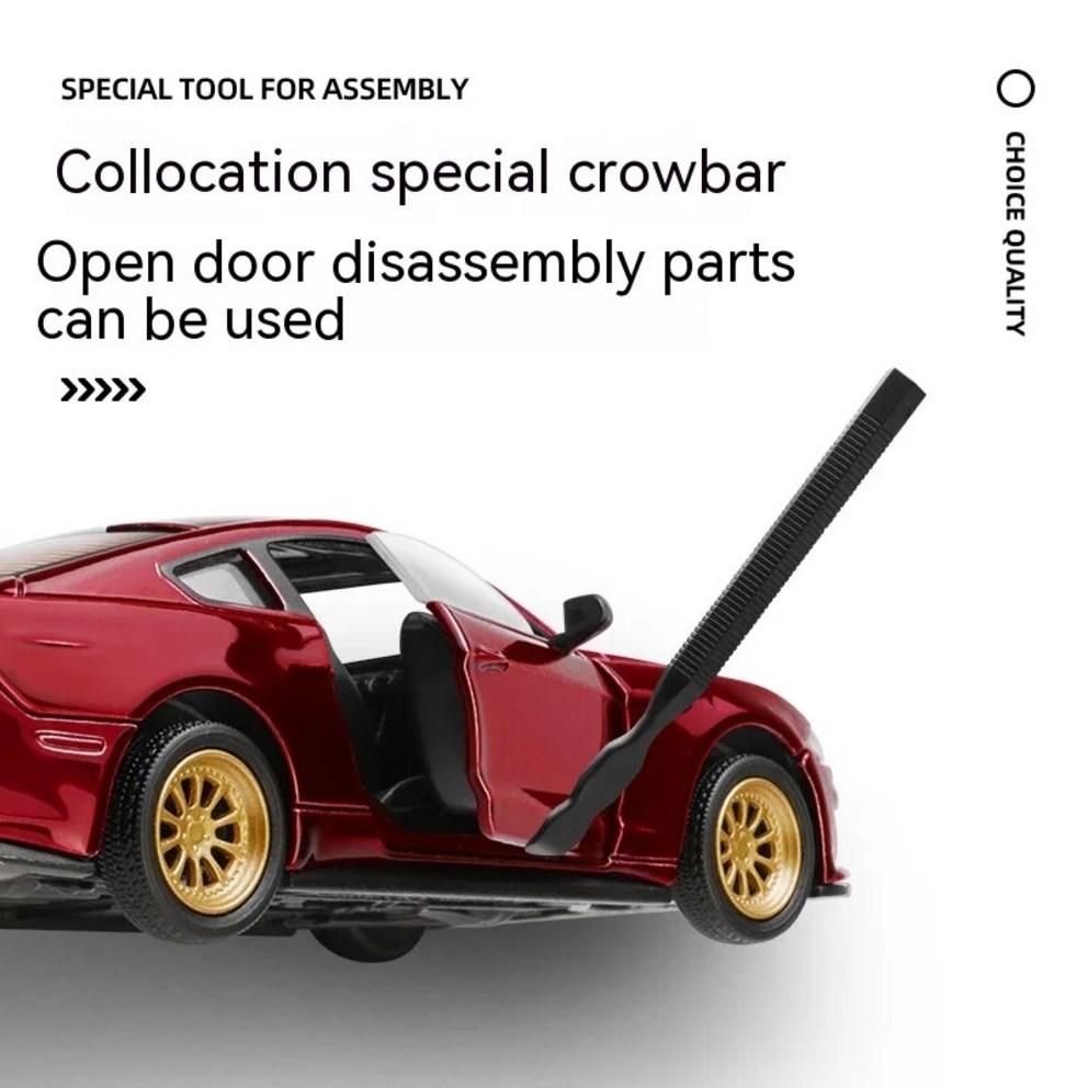 CCA DIY 1:43 Scale Ford Mustang Diecast Car Model Kit
