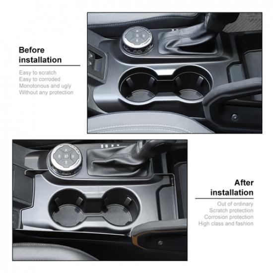 Interior Front Center Gear Shift Cup Holder Trim Tray For - Ford Bronco