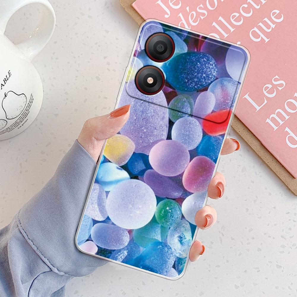 Für ZTE Blade A34 Hülle Für ZTE Blade A54 Cover Mode Klar Schutz Weiches Silikon Handyhüllen Für ZTE Blade A34 A54 Coque Funda