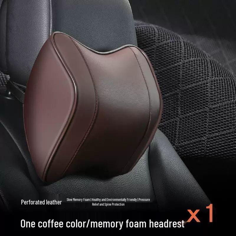 

Memory Foam Car Lumbar Supports: Ideal for Headrests, Neck and Back Pillows, Lumbar Pillows, and Car Seat Cushions (Pair). Standard