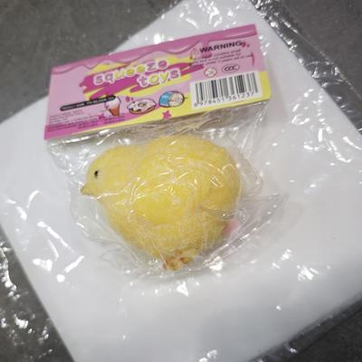 1Pc Miniature Slow Rebound Relief Squeeze Toy Sticky Tpr Squishy Mini Chick Stress Relief Squishy  Fidget Toy