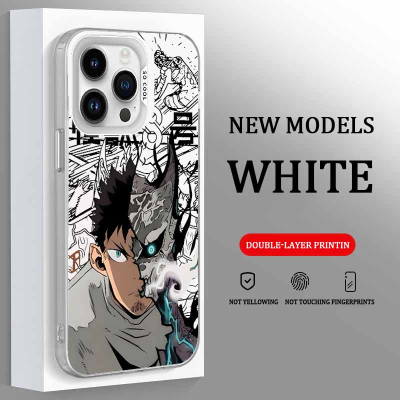 

Anime Kaijus No. 8 Phone Case For iPhone 17 17e 16e 16 15 14 13 12 11 mini Pro Max X XR XSMAX 8 7 Air Plus Anti Fall Matte iPhone 11