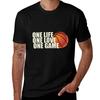 One Lifeone Loveone Game Sports Quotes Tshirt Plus Size Lightweight Top