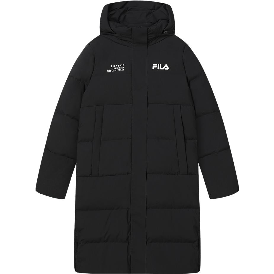 New FILA ORIGINALE Down Jacket Women's Jet Black F11W349910F-BK