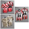 THAILAND Football Soccer V Neck Vintage Shirt National Elephant Logo Badge Unisex Men Women  JERSEY Print Quick Dry Short Sleeve Uniform