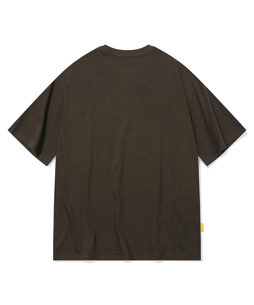MAINBOOTH [The Beatles] Yesterday T-Shirt (Brown)