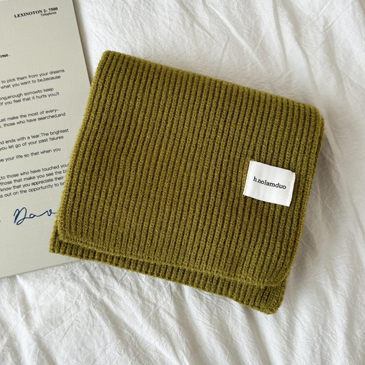 

Вязаный шарф, мужской и женский стили, толстый шарф, шерстяной шарф, шерстяная шаль