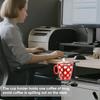 Desk Edge Cup Holder Tool-Free Clamp On Desk Cup Holder Stainless Steel Anti-Spill Drink Holder for Office Home Gaming Desk