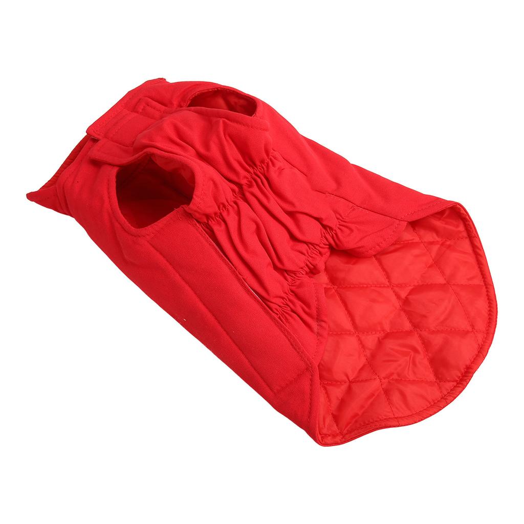 Dog Warm Vest Thicken Polyester Cotton Padded Winter Puppy Cold Weather Coat for Small Medium Large Dogs