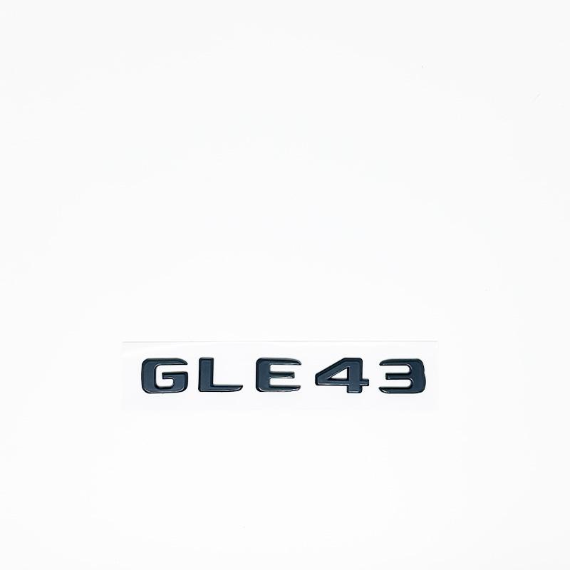 Lettere 2017 GLE43 GLE53 GLE63 GLE63S V8 Biturbo 4matic+ Emblema per Mercedes Benz AMG Car Side Trunk Rear W166 W167 Logo Adesivo
