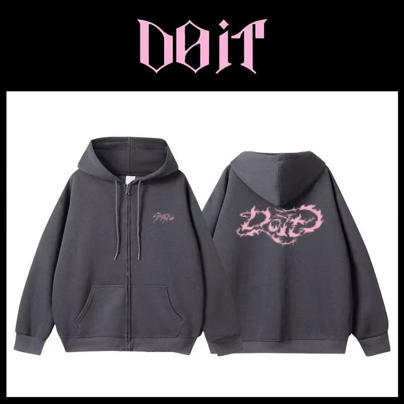 Straykids Hoodies Fashion SK Coat Kpop Star SKZ DOIT Clothings