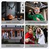 1.8m Bloody Halloween Plastic Chain Fake Chain Costume Prop Creepy Scary Haunted House Decor Horrored Themed Party Decoration