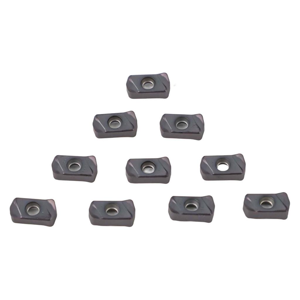 10Pcs LNMU03 LNMU0303ZER-MJ AH725 CNC Carbide Milling Cutter Insert For EXN03R Suitable For Semi-finishing And Finishing