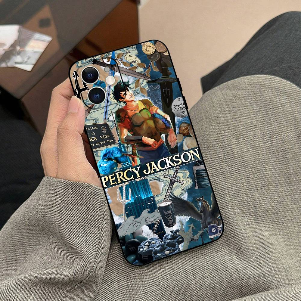 

Чехол для телефона Перси Джексон Черный чехол для телефона для iPhone 17/16/15/13/14 Pro Max/ 11Plus/X/Xr/Xs Max 13mini iphone16