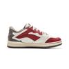 New LiNing Anti Slip And Wear Resistant Lightweight Low Top Skateboard Shoes Women's Red Beige AEPV036-3