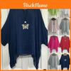 Blusa tipo caftan feminina plus size, macia e confortável, ideal para o verão e uso casual.