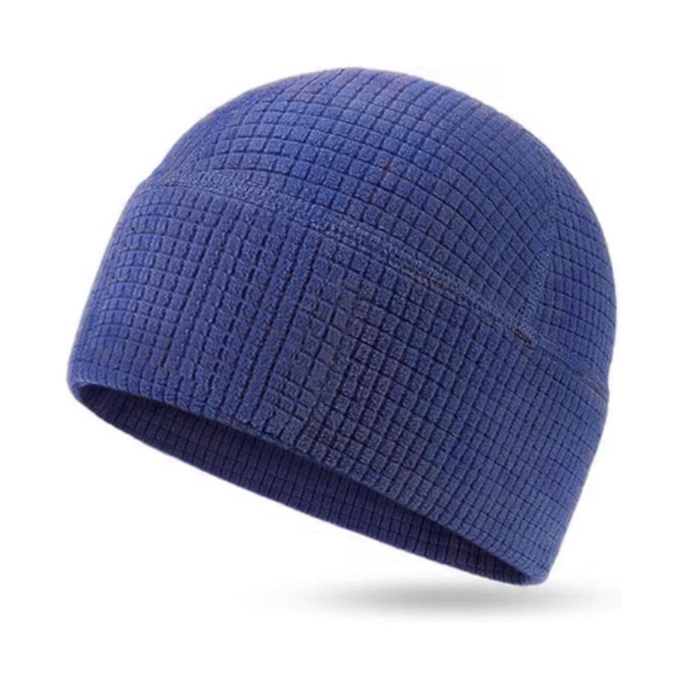 

Warmer Winter Running Hats Polar Fleece Outdoor Warm Hat Running Winter Sport Cap Running темно-синий