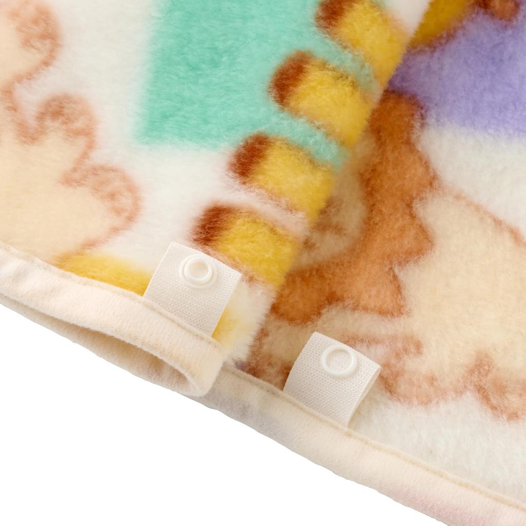 MIKI HOUSE Cold Weather Animal Made in Baby Boys and One Size Fits All Cloak/Poncho, Outerwear, Protection, Design, Japan, Clothes, Girls, (70-90cm),