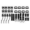 30 Pcs Molle Attachments D Buckle Backpack Buckle Nylon Ribbon Backpack Accessories For Picnics Camping Travel OD Green