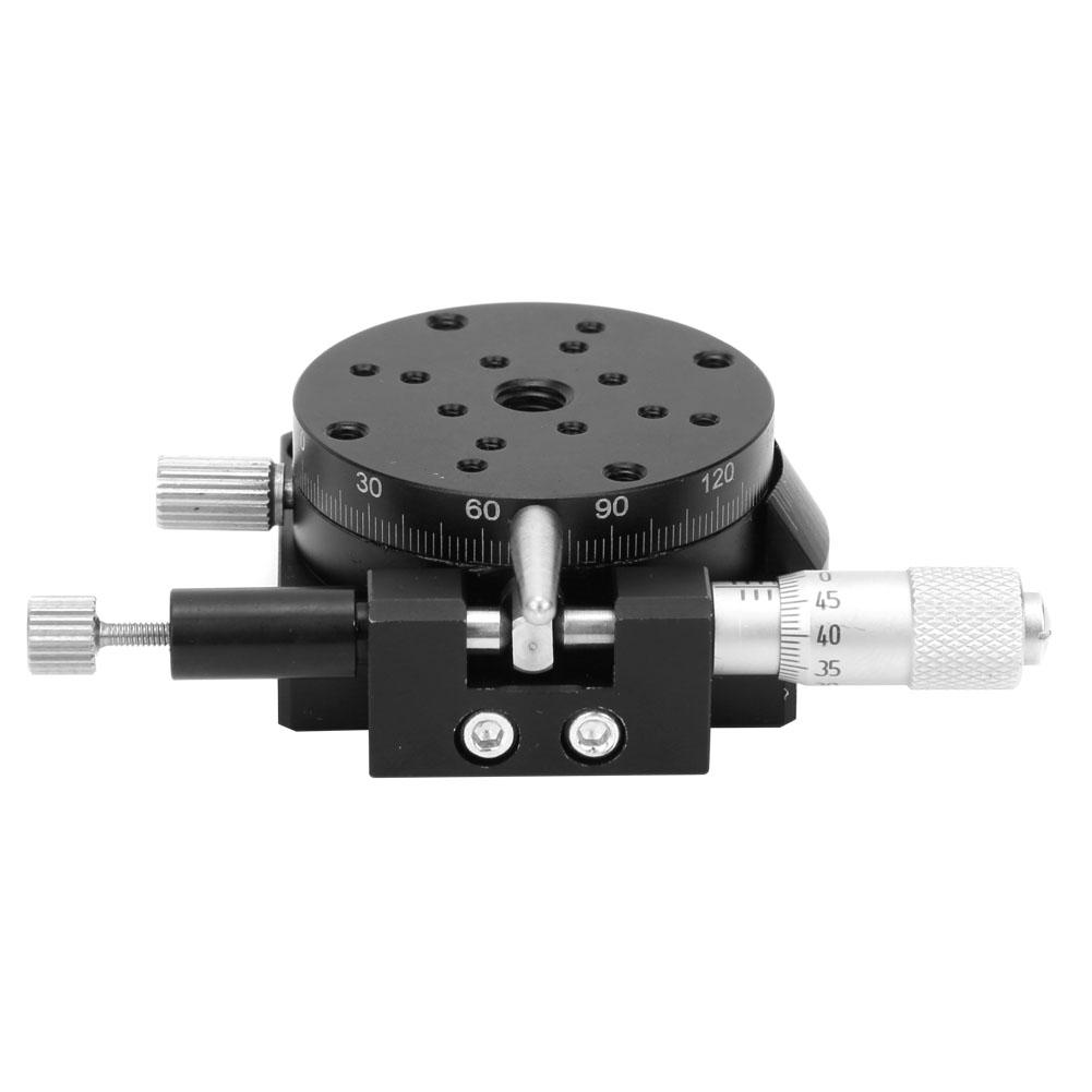 RSP40L R Axis Trimming Station Manually Adjustable Slide Platform 40mm for Micrometer