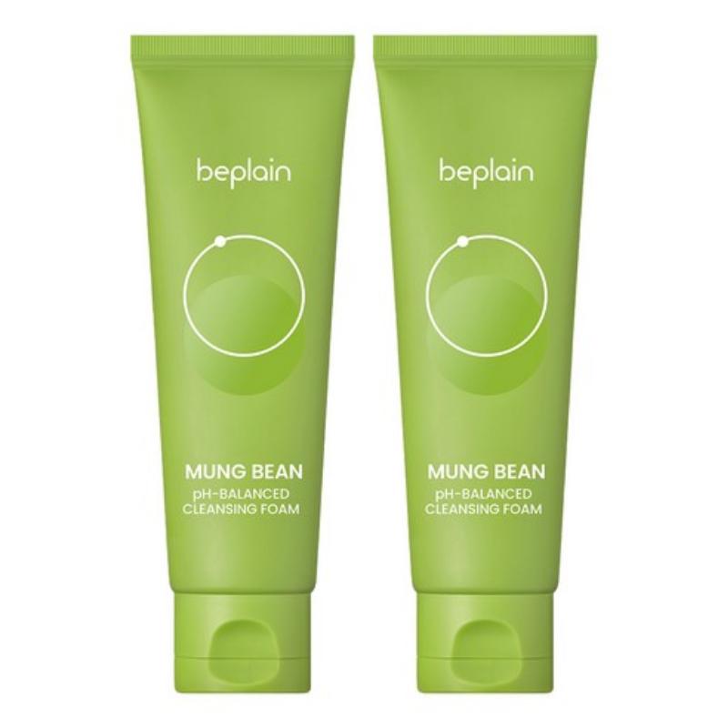 BEPLAIN Mung Bean pH-Balanced Cleansing Foam 80ml (2 Options)