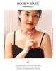 Exquisite Colorful Crystal Teardrop Choker Necklace for European & American Banquet Dress
