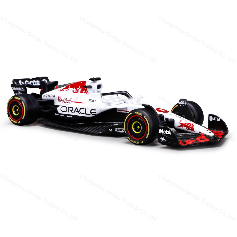 Bburago 1:43 2025 Red Bull RB21 GP do Japão F1 Carro de Corrida Fórmula 1 Veículos Estáticos Die Cast Modelo Colecionável Brinquedos de Carro de Corrida