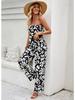Diyun European Women's Bohemian Style Rayon Print Pants Set (Spring/Summer 2025)