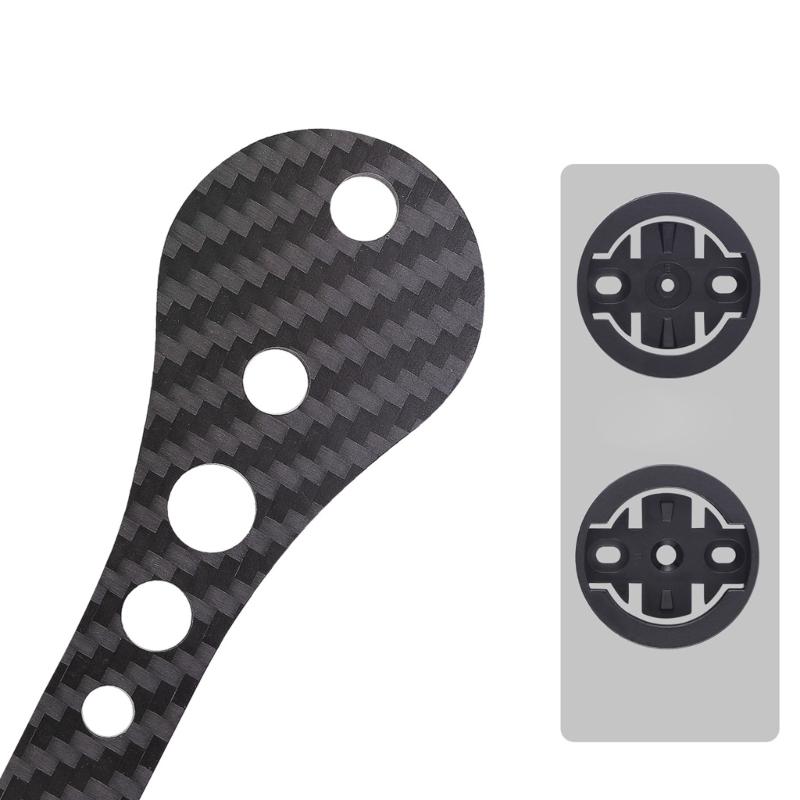 Lightweight Carbon Fiber Bike Mount Universal Holder Adjustable Design Secure Fit Bike Stand for Locate Cameras Lights