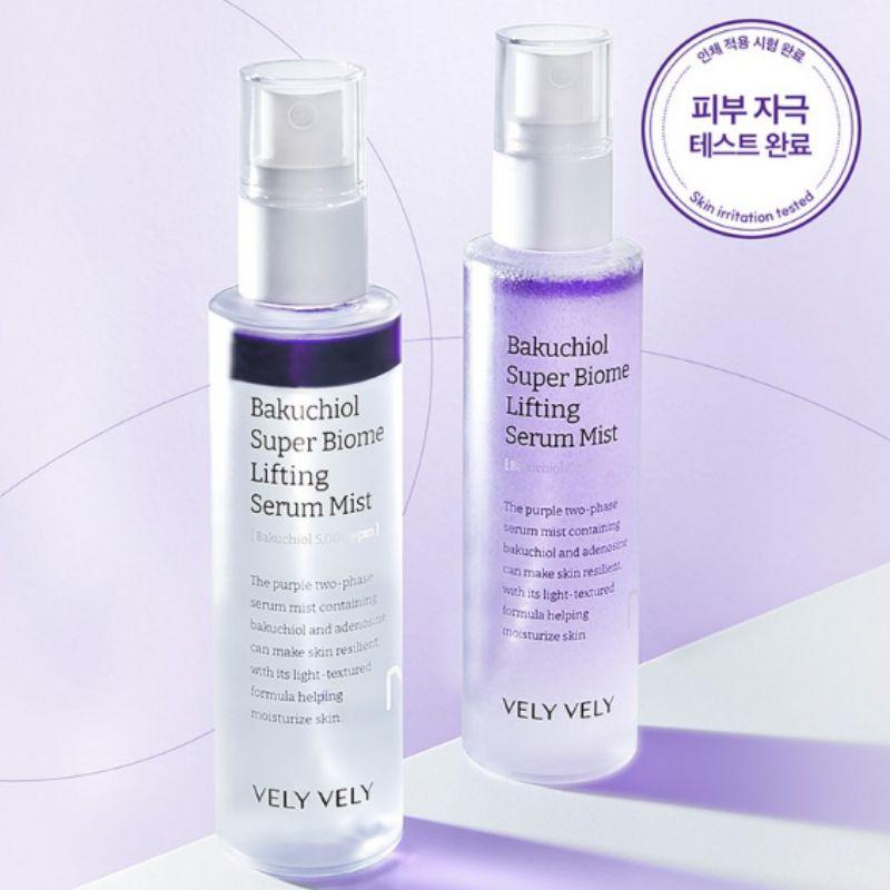 VELY VELY Бакучиол Супер Биом Лифтинг Сыворотка-Мист 100 мл